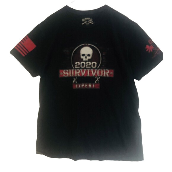 Grunt Style 2020 Survivor Expert Men’s  Black T-Shirt - Size XL - Picture 1 of 5